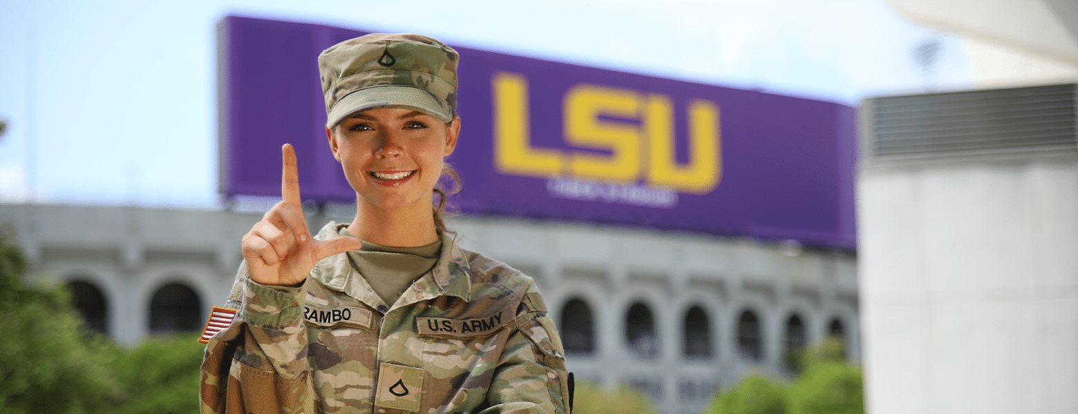 LSU National Guard soldiers